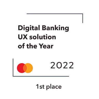 Mastercard - Digital Banking UX solution of the Year