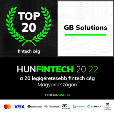 Top 20 fintech company in Hungary